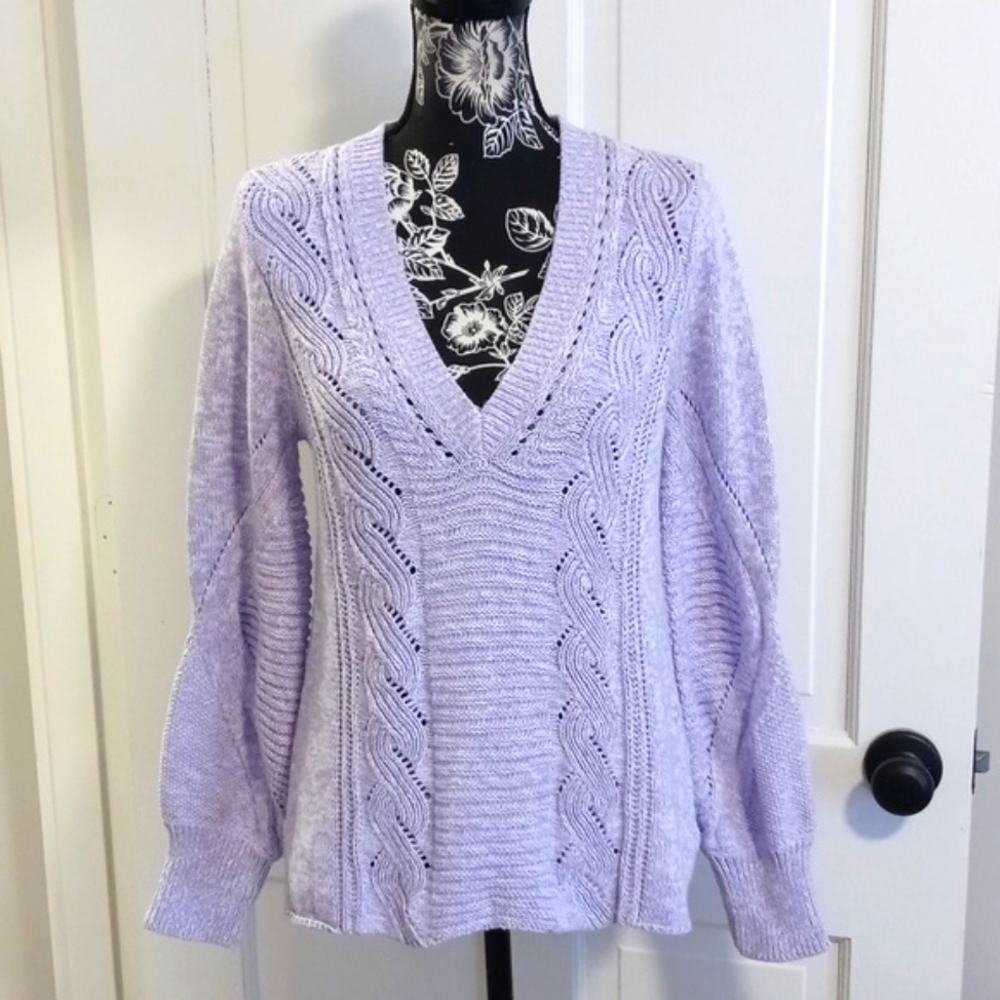 Sample Lilly Pulitzer - Lavender Cotton Sweater